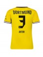 Ženski Nogometna dresi replika Borussia Dortmund Waldemar Anton #3 Domači 2026-27 Kratek rokav Ženski Nogometna dresi replika Borussia Dortmund Waldemar Anton #3 Domači 2026-27 Kratek rokav